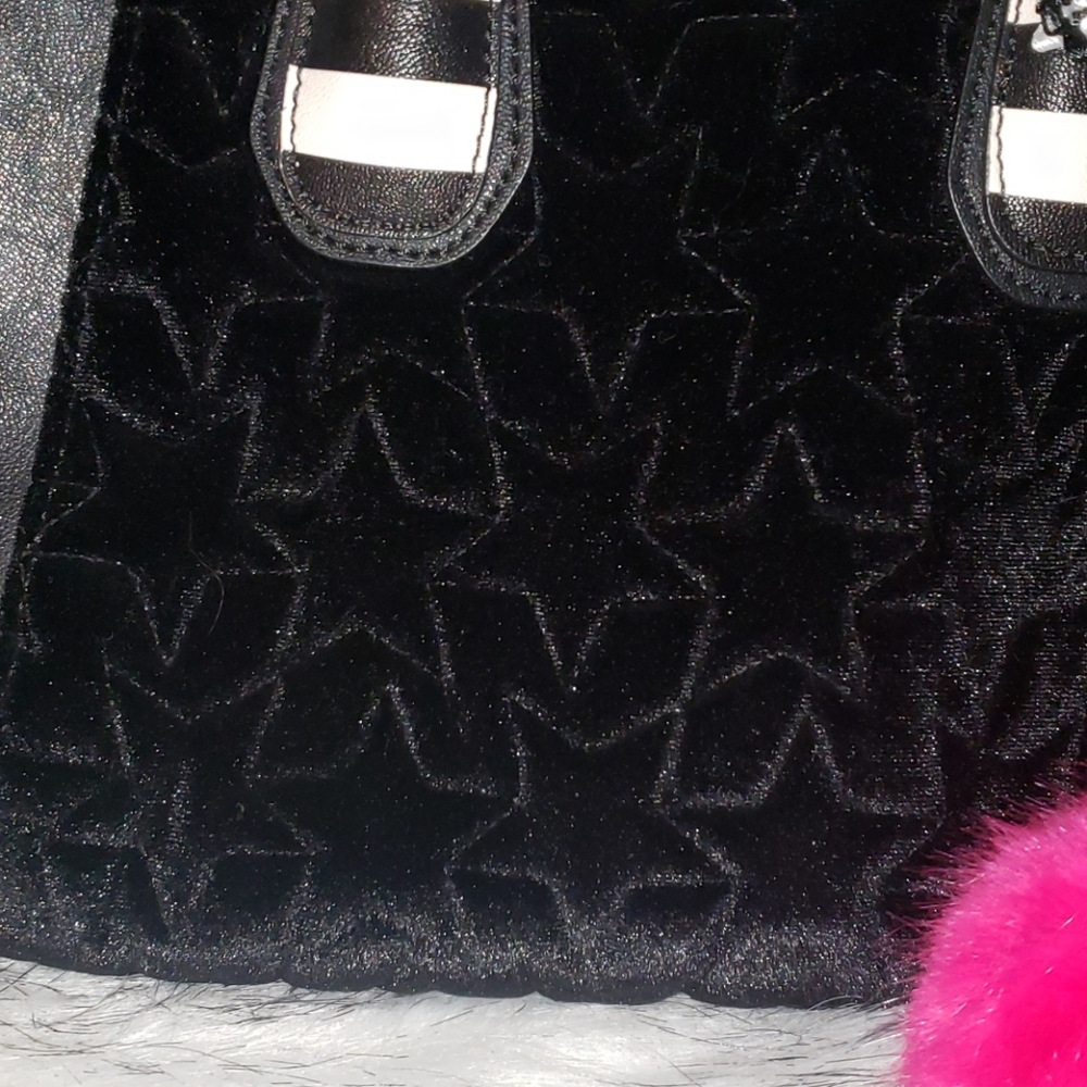 SOLD☆LUV BETSEY JOHNSON velvet satchel - Picture 5 of 8